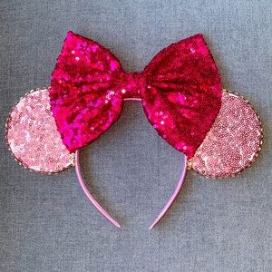 Minnie Mouse Ears - Pink